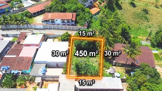 Lote/Terreno com 1 Quarto à venda, 480m² no Nova Guarapari, Guarapari