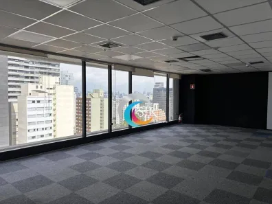 Sala Comercial para alugar, 215m² no Cerqueira César, São Paulo