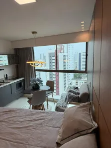 Apartamento com 1 Quarto para alugar, 25m² no Boa Viagem, Recife