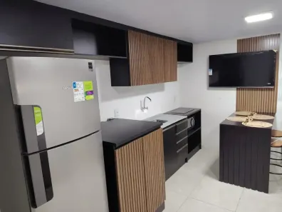 Apartamento com 1 Quarto para alugar, 28m² no Trapiche da Barra, Maceió