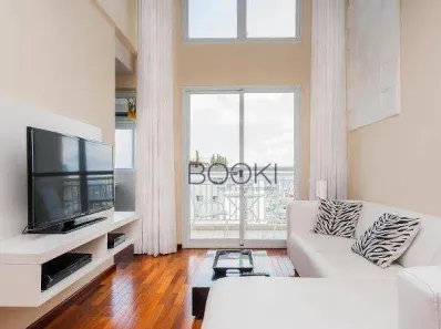 Apartamento com 1 Quarto para alugar, 50m² no Vila Andrade, São Paulo