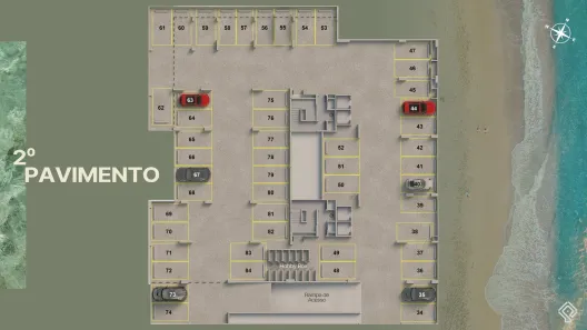 Apartamento com 2 Quartos à venda, 55m² no Itajubá, Barra Velha