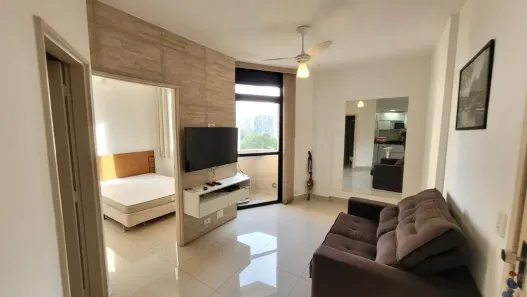 Apartamento com 1 Quarto para alugar, 37m² no Indianópolis, São Paulo