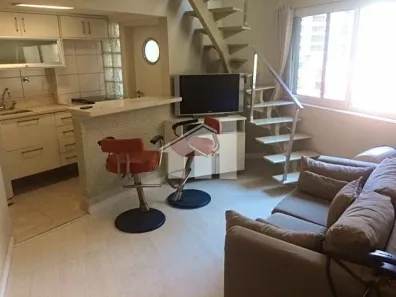 Apartamento com 1 Quarto para venda ou aluguel, 45m² no Vila Nova Conceição, São Paulo