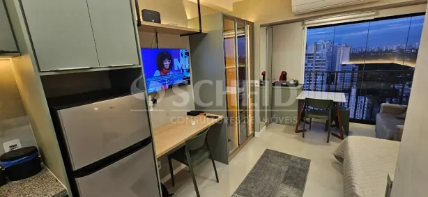 Flat com 1 Quarto à venda, 23m² no Santo Amaro, São Paulo