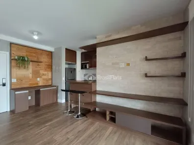 Apartamento com 1 Quarto para alugar, 60m² no Campo Belo, São Paulo