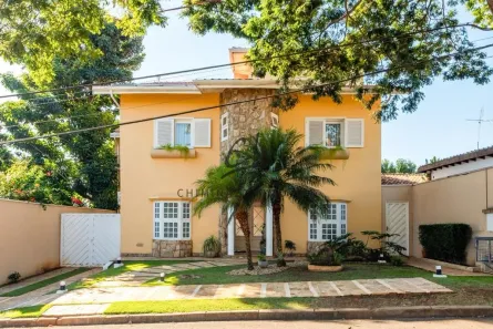 Casa de Condomínio com 5 Quartos à venda, 385m² no Caminhos de San Conrado (Sousas), Campinas