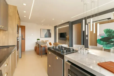 Apartamento com 3 Quartos à venda, 75m² no Vila Rosa, Goiânia