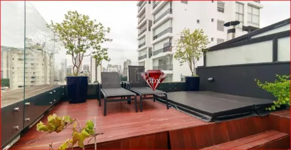 Cobertura com 1 Quarto à venda, 109m² no Cidade Monções, São Paulo