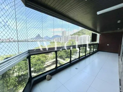 Apartamento com 4 Quartos para venda ou aluguel, 160m² no Lagoa, Rio de Janeiro