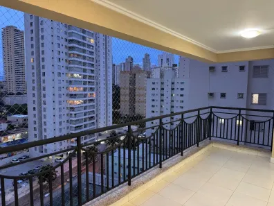 Apartamento com 4 Quartos para alugar, 128m² no Jardim Goiás, Goiânia