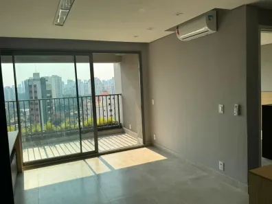 Apartamento com 1 Quarto para alugar, 53m² no Indianópolis, São Paulo