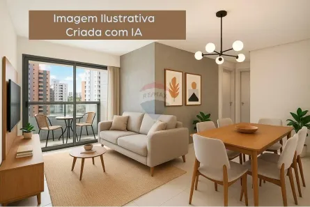 Apartamento com 3 Quartos para alugar, 70m² no Graças, Recife