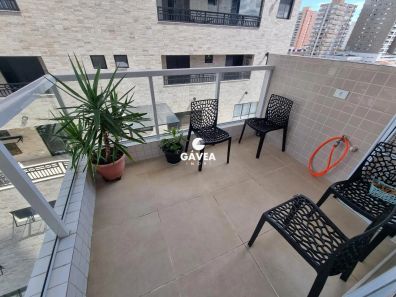 Apartamento com 2 Quartos à venda, 60m² no Canto do Forte, Praia Grande