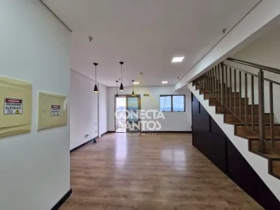 Sala Comercial para alugar, 95m² no Valongo, Santos