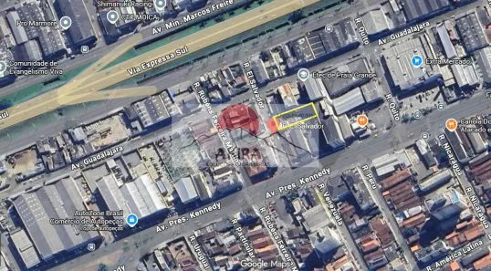 Lote/Terreno à venda, 560m² no Guilhermina, Praia Grande