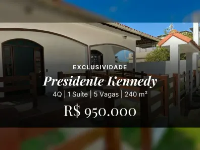 Casa com 4 Quartos à venda, 240m² no , Presidente Kennedy