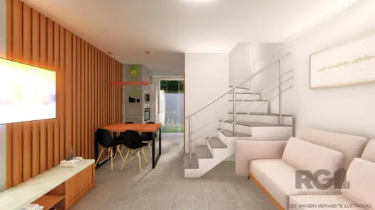 Casa de Condomínio com 2 Quartos à venda, 60m² no Vila Nova, Porto Alegre