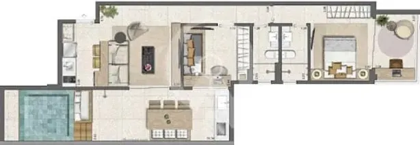 Apartamento com 2 Quartos à venda, 54m² no Jardim Botânico, Rio de Janeiro