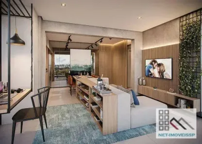 Apartamento com 1 Quarto à venda, 35m² no Cidade Monções, São Paulo