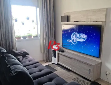 Apartamento com 2 Quartos à venda, 58m² no Saboó, Santos