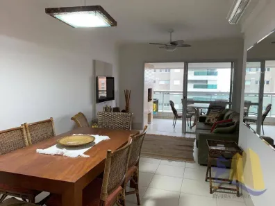Apartamento com 3 Quartos para alugar, 121m² no Riviera, Bertioga