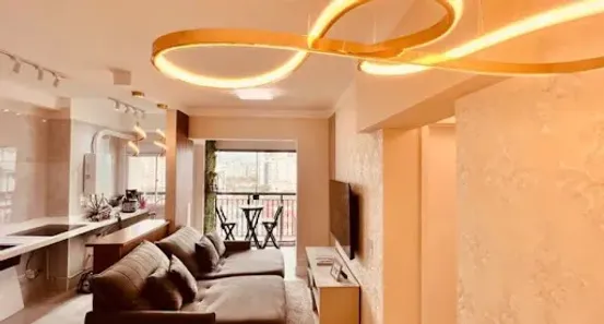Apartamento com 2 Quartos para alugar, 63m² no Marapé, Santos