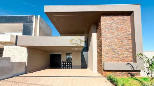 Casa de Condomínio com 3 Quartos à venda, 180m² no Quinta do Lago - Lac Léman, São José do Rio Preto