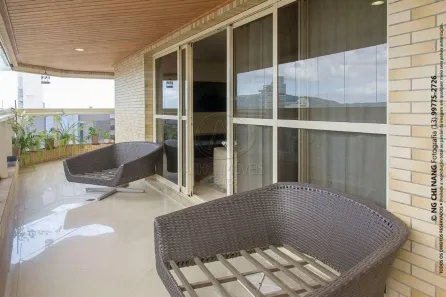 Apartamento com 4 Quartos para alugar, 389m² no Aparecida, Santos