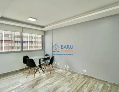 Apartamento com 1 Quarto para alugar, 45m² no Santa Cecília, São Paulo