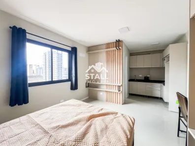 Apartamento com 1 Quarto para alugar, 24m² no Centro, Curitiba