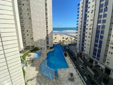 Apartamento com 2 Quartos para alugar, 80m² no Boqueirão, Praia Grande