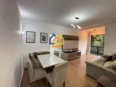 Apartamento com 3 Quartos para alugar, 57m² no Pitangueiras, Guarujá