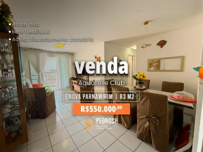 Apartamento com 3 Quartos à venda, 83m² no Nova Parnamirim, Parnamirim