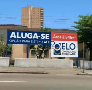 Lote/Terreno para alugar, 2841m² no Gonzaga, Santos