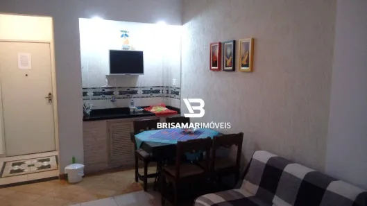 Kitnet com 1 Quarto para alugar, 35m² no Pitangueiras, Guarujá