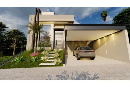 Casa de Condomínio com 3 Quartos à venda, 290m² no Residencial Mirante da Serra, Botucatu