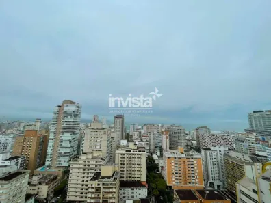 Apartamento com 2 Quartos para alugar, 85m² no Gonzaga, Santos