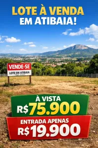 Lote/Terreno à venda, 600m² no Tanque, Atibaia
