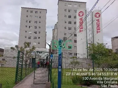 Apartamento com 2 Quartos à venda, 42m² no Vila Cristália, São Paulo