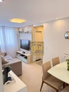 Apartamento com 2 Quartos à venda, 48m² no Loteamento Mogilar, Mogi das Cruzes