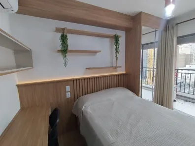 Apartamento com 1 Quarto para alugar, 28m² no República, São Paulo