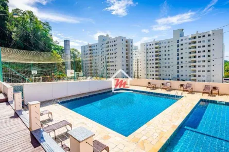 Apartamento com 2 Quartos para alugar, 63m² no Passo Manso, Blumenau