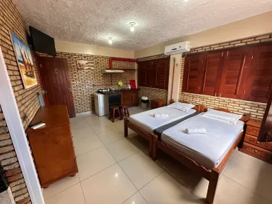 Apartamento com 1 Quarto para alugar, 28m² no Cumbuco, Caucaia