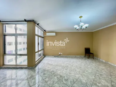 Apartamento com 3 Quartos à venda, 167m² no Gonzaga, Santos