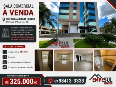 Sala Comercial à venda, 32m² no Plano Diretor Sul, Palmas