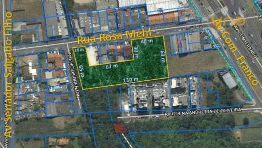 Lote/Terreno à venda, 6210m² no Uberaba, Curitiba
