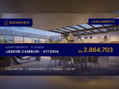 Apartamento com 3 Quartos à venda, 148m² no Jardim Camburi, Vitória