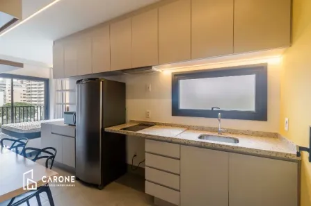 Apartamento com 1 Quarto para alugar, 27m² no Paraíso, São Paulo
