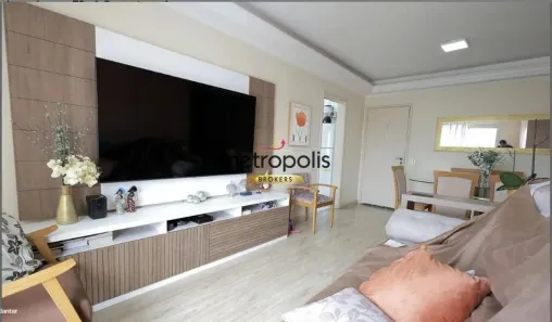 Apartamento com 3 Quartos à venda, 79m² no Bangú, Santo André